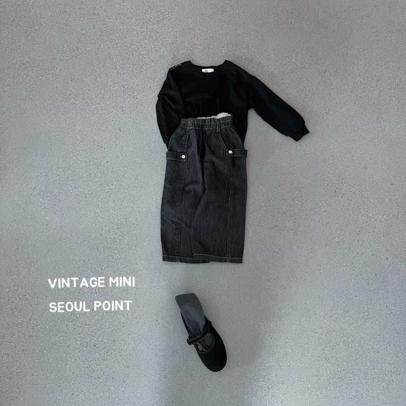 Minipoint - Korean Children Fashion - #kidsshorts - Shoulder Embroidery Tee - 4