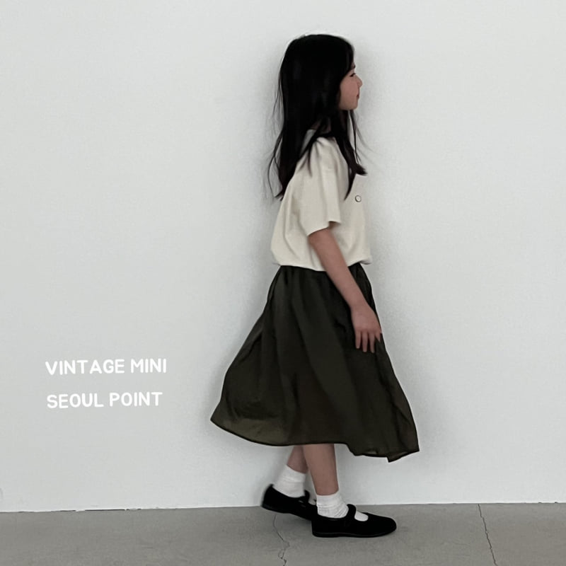 Minipoint - Korean Children Fashion - #kidsstore - Chiffon Skirt - 5