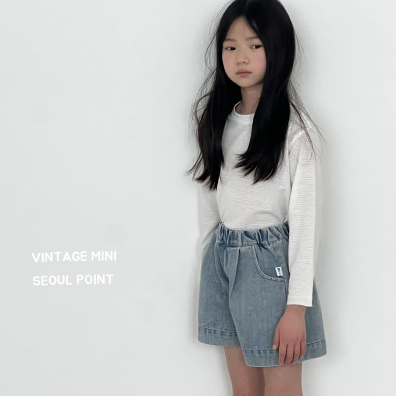 Minipoint - Korean Children Fashion - #kidzfashiontrend - Patch Long Sleeve Tee - 8