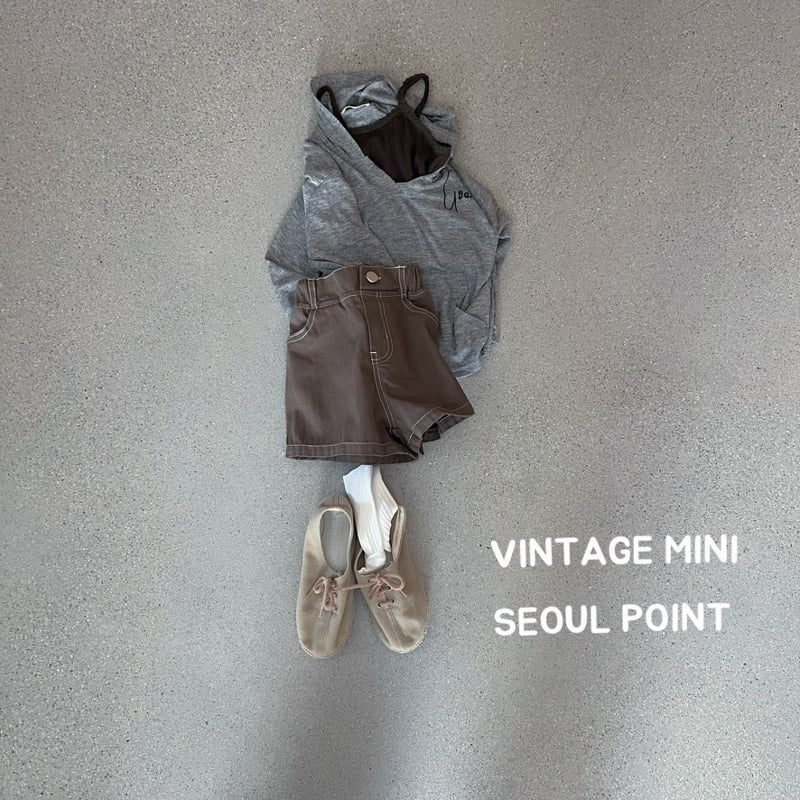 Minipoint - Korean Children Fashion - #kidsstore - Lace Strap Top - 4