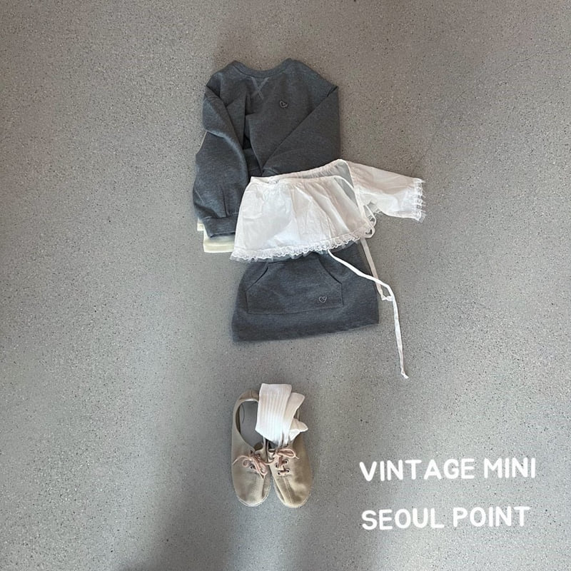 Minipoint - Korean Children Fashion - #kidzfashiontrend - With Lace Apron - 2