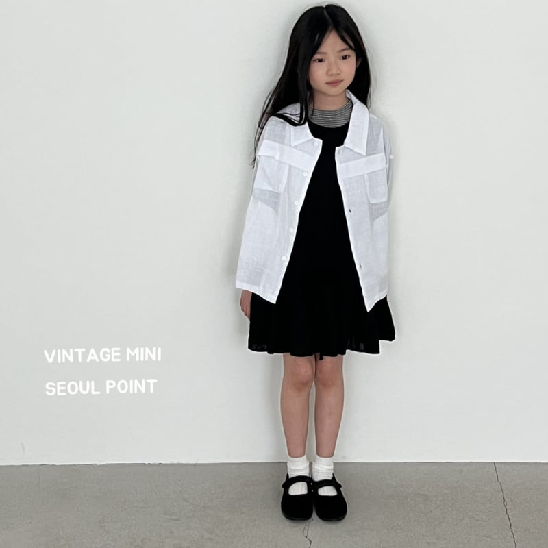 Minipoint - Korean Children Fashion - #littlefashionista - Pocket Button Cover Jacket - 10
