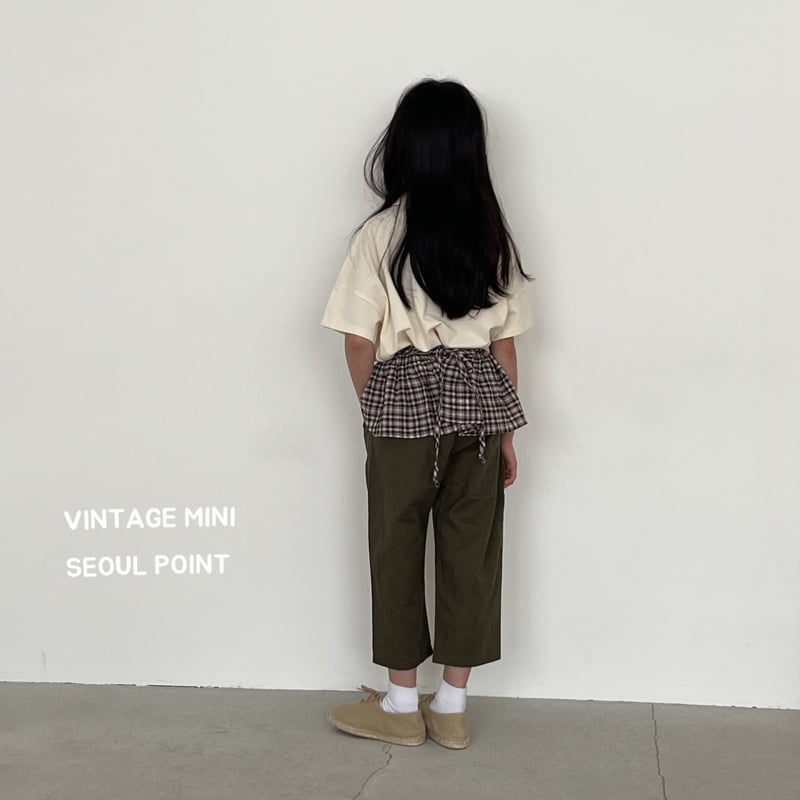 Minipoint - Korean Children Fashion - #littlefashionista - Button Collar Tee - 8