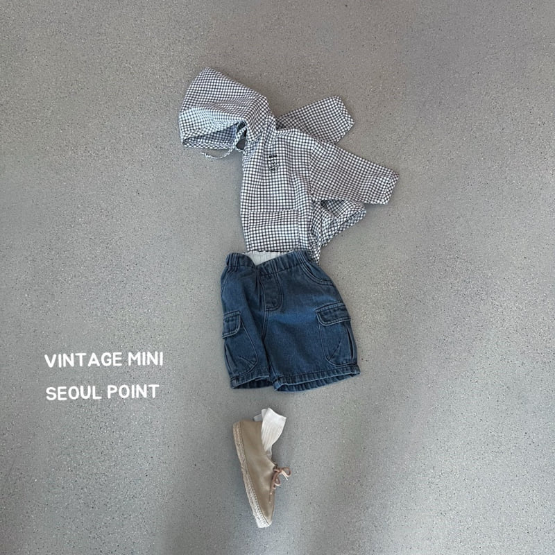 Minipoint - Korean Children Fashion - #littlefashionista - Bear Check Hoody - 2
