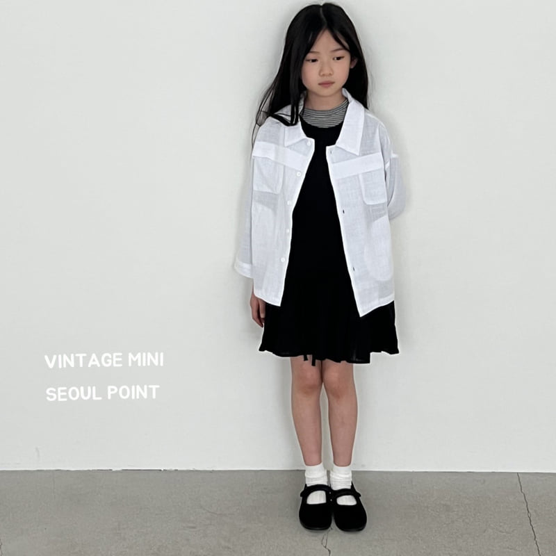Minipoint - Korean Children Fashion - #magicofchildhood - Pocket Button Cover Jacket - 11