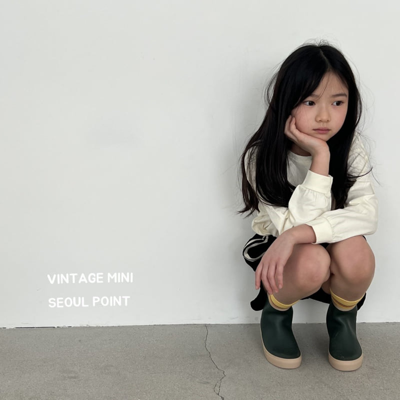 Minipoint - Korean Children Fashion - #magicofchildhood - Shoulder Embroidery Tee - 8