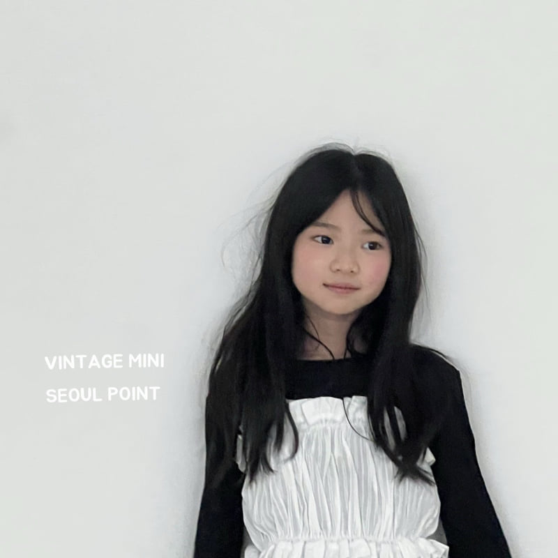 Minipoint - Korean Children Fashion - #magicofchildhood - Lace Pleated Blouse - 5