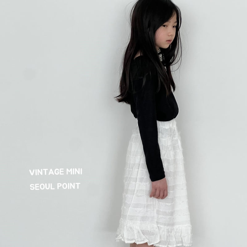 Minipoint - Korean Children Fashion - #magicofchildhood - Vintage Skirt - 10