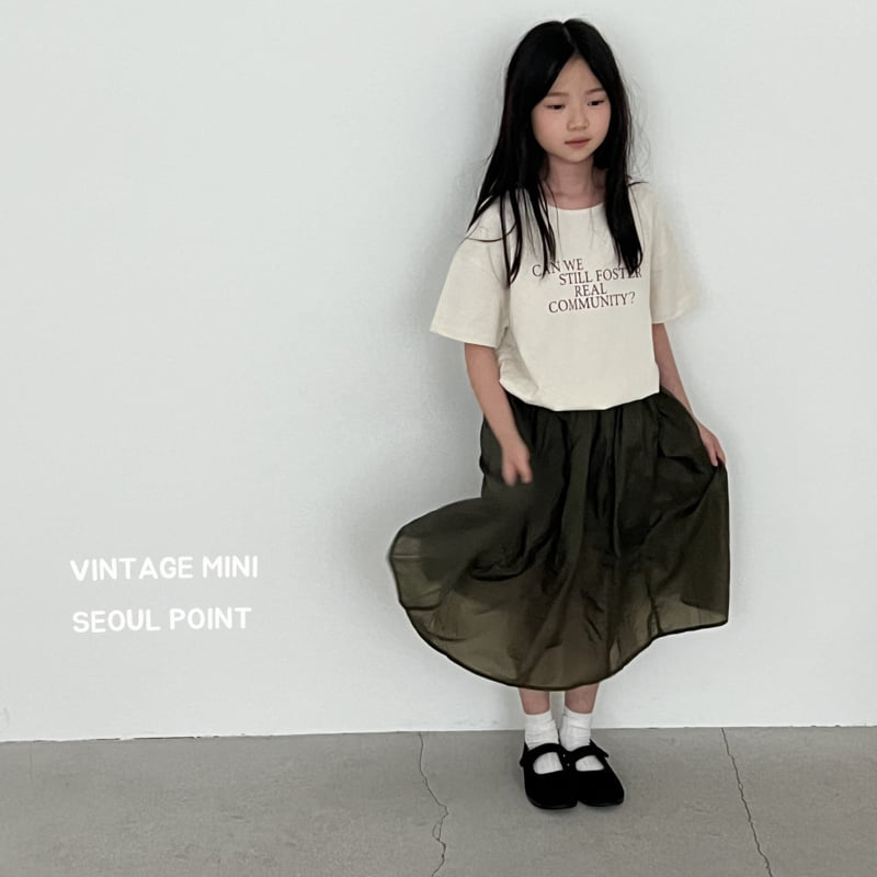 Minipoint - Korean Children Fashion - #magicofchildhood - Chiffon Skirt - 9