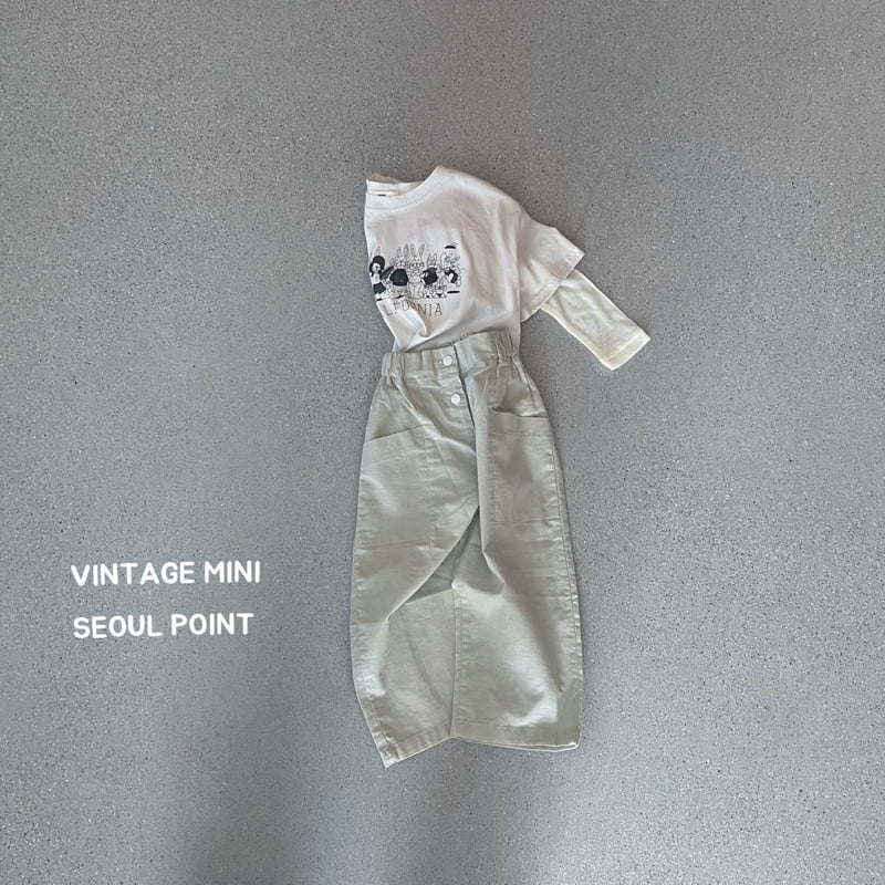 Minipoint - Korean Children Fashion - #magicofchildhood - Center Cut Long Pants - 3