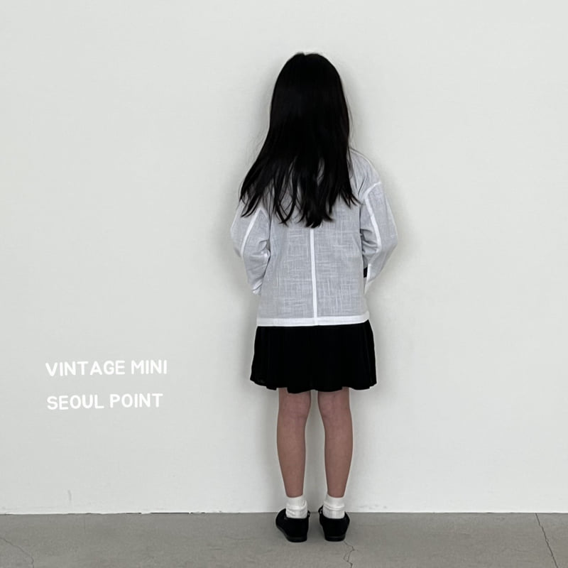 Minipoint - Korean Children Fashion - #minifashionista - Pocket Button Cover Jacket - 12
