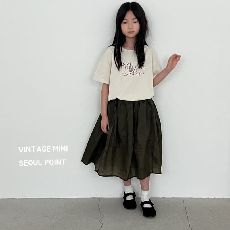Minipoint - Korean Children Fashion - #minifashionista - Can We Banding Tee - 8