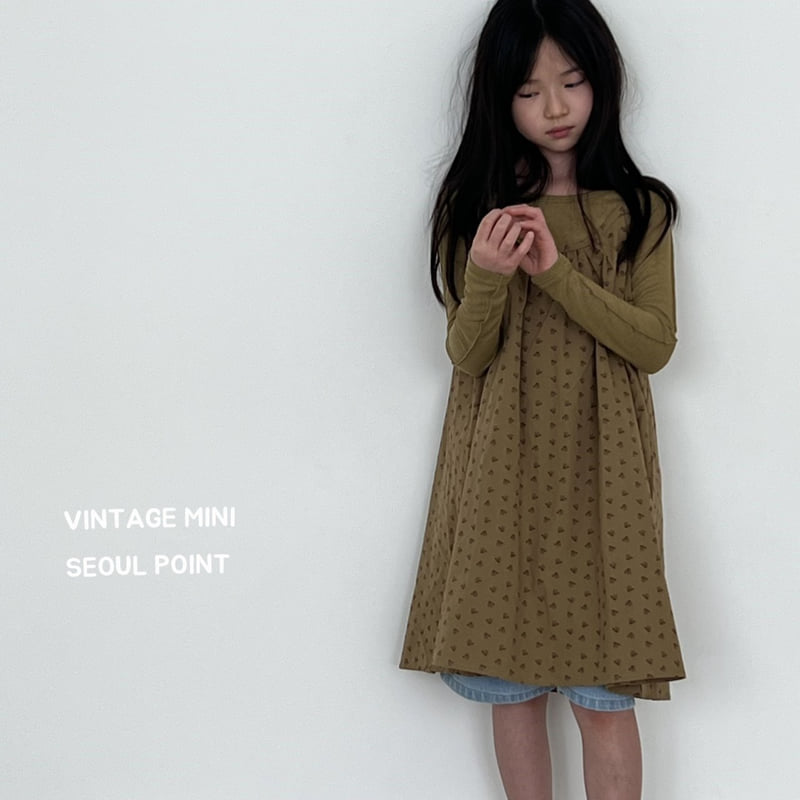 Minipoint - Korean Children Fashion - #prettylittlegirls - Flower Layered One-piece - 5