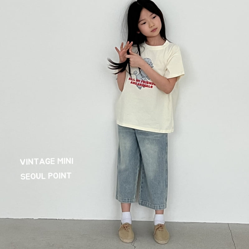 Minipoint - Korean Children Fashion - #prettylittlegirls - Poodle Puppy Tee - 7