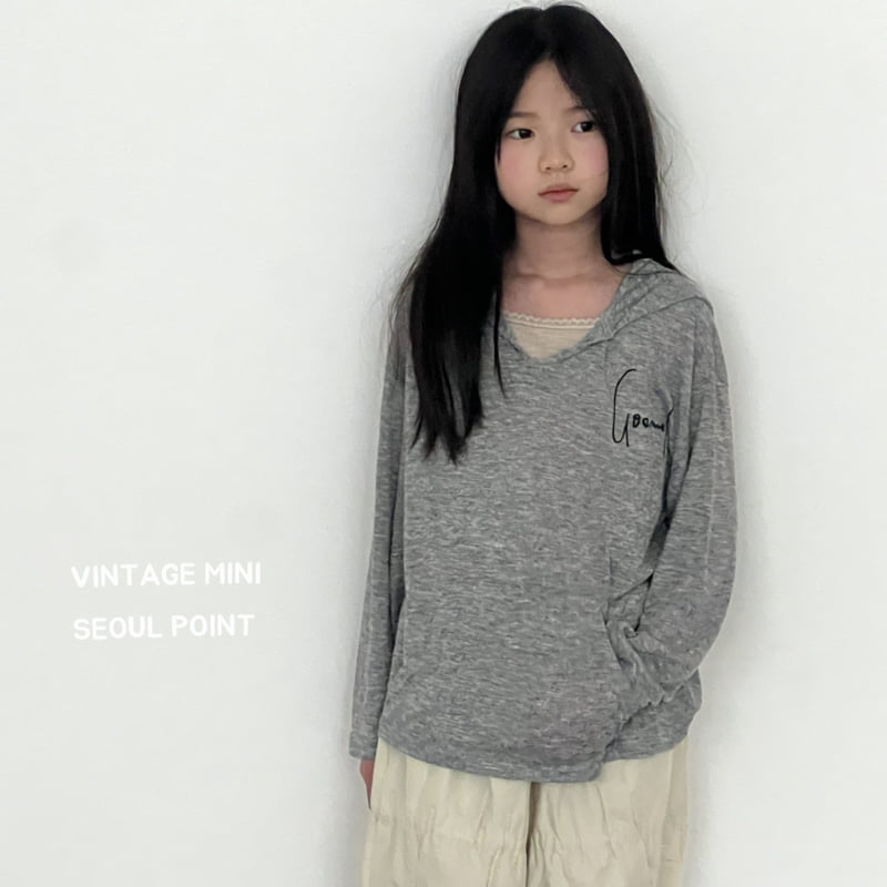 Minipoint - Korean Children Fashion - #minifashionista - Hooded Printing Hoody - 4