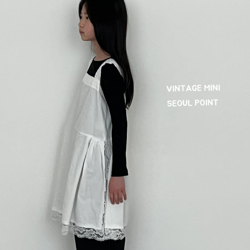 Minipoint - Korean Children Fashion - #prettylittlegirls - Lace Layered One-piece - 7