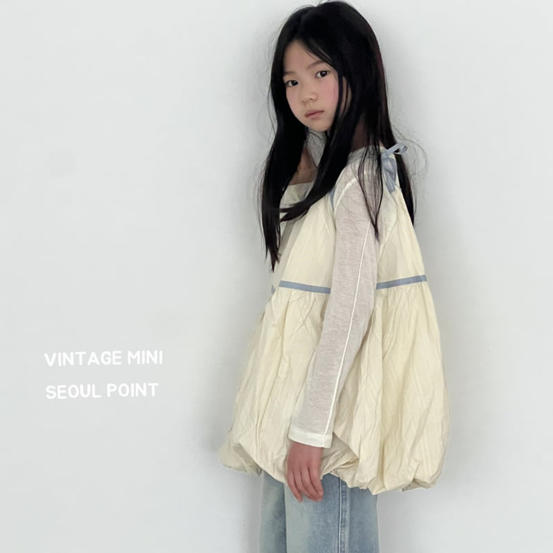 Minipoint - Korean Children Fashion - #stylishchildhood - Tape Bloom One-piece - 5
