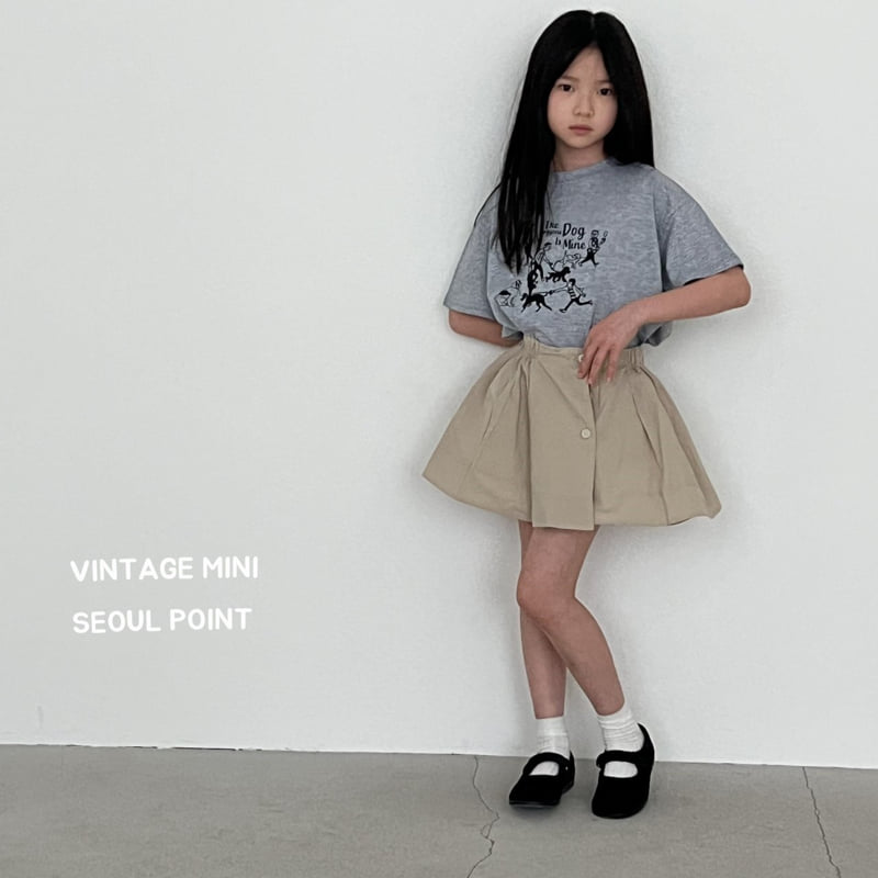Minipoint - Korean Children Fashion - #stylishchildhood - Barbarian Skirt - 3