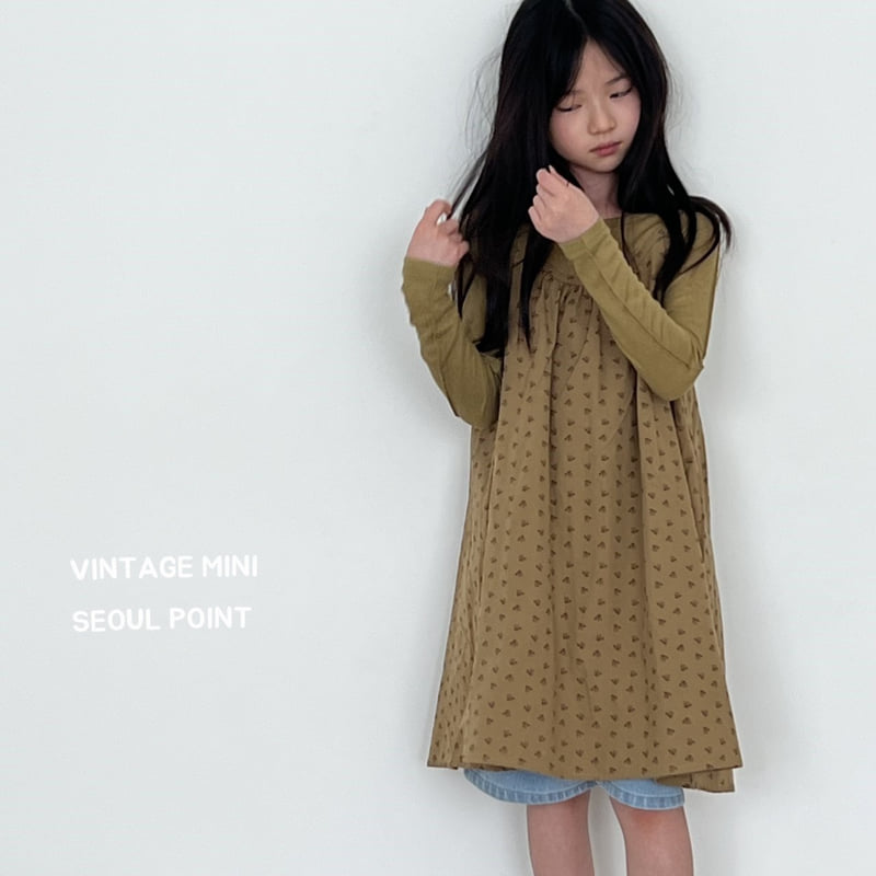 Minipoint - Korean Children Fashion - #todddlerfashion - Flower Layered One-piece - 6