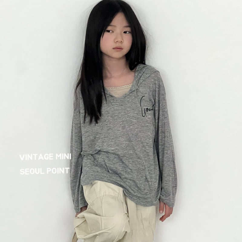 Minipoint - Korean Children Fashion - #todddlerfashion - Hooded Printing Hoody - 5