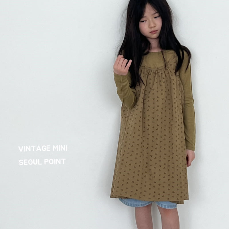 Minipoint - Korean Children Fashion - #toddlerclothing - Flower Layered One-piece - 7