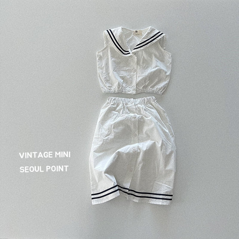 Minipoint - Korean Children Fashion - #toddlerclothing - Marine Set