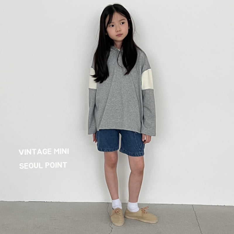 Minipoint - Korean Children Fashion - #toddlerclothing - Hood Sleeve Detail Sweatshirts - 5