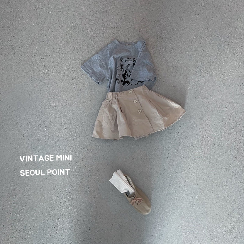 Minipoint - Korean Children Fashion - #toddlerclothing - Barbarian Skirt - 2