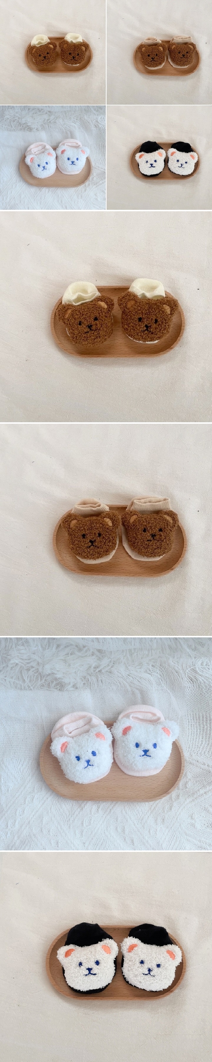 Miso - Korean Baby Fashion - #babyclothing - Bear Socks
