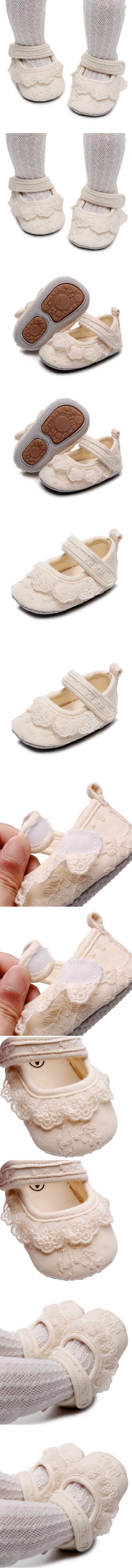 Miso - Korean Baby Fashion - #babygirlfashion - Lace Walker Shoes