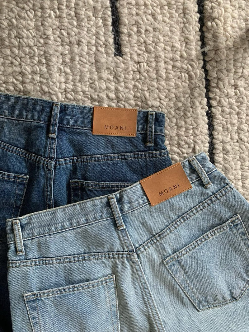 Moani - Korean Women Fashion - #momslook - Ayla Roll-up Wide Denim Pants - 12