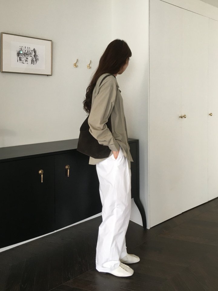 Moani - Korean Women Fashion - #momslook - Misty Over Tie Shirt - 3