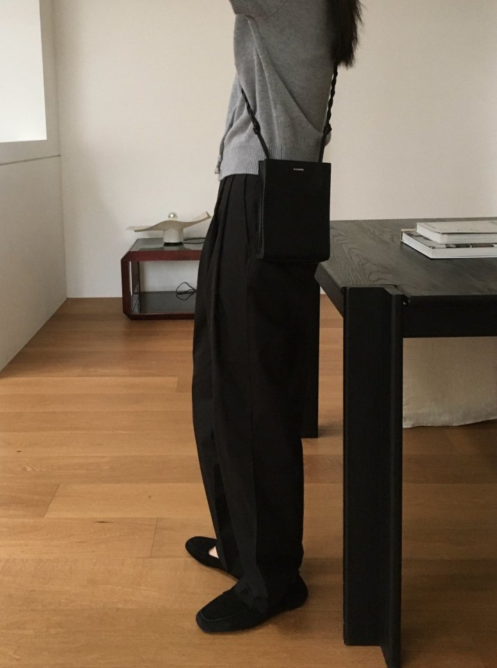 Moani - Korean Women Fashion - #momslook - Pintuck Cotton Wide Pants - 5