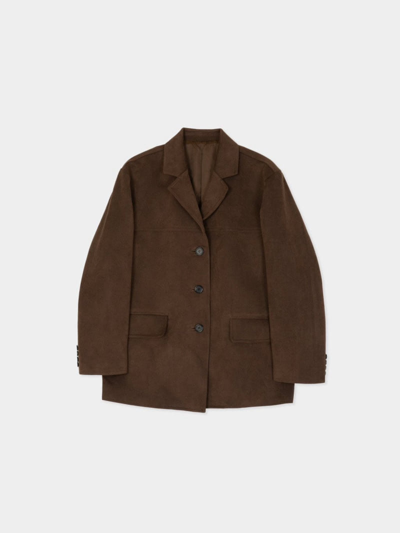 Moani - Korean Women Fashion - #momslook - French Suede Over Jacket - 11