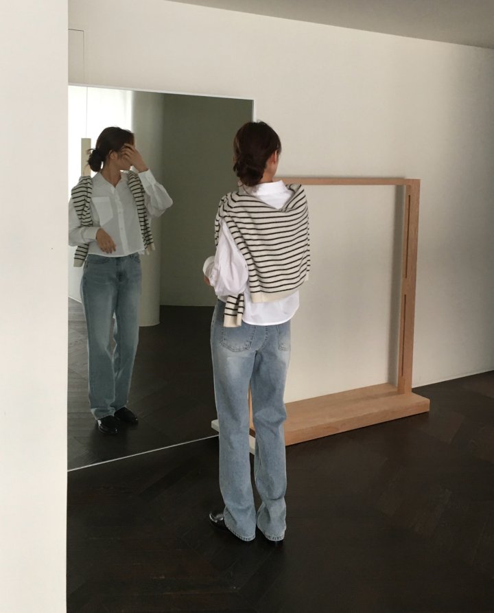 Moani - Korean Women Fashion - #momslook - Crop Pocket Shirt - 6