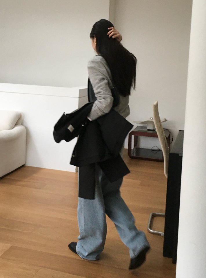 Moani - Korean Women Fashion - #momslook - Wool Cashmere Double Lipped Round Neck Knit Pullover - 7