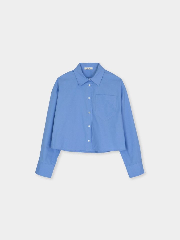 Moani - Korean Women Fashion - #thelittlethings - Crop Pocket Shirt - 6