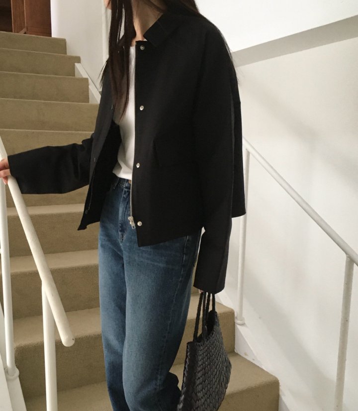 Moani - Korean Women Fashion - #vintagekidsstyle - Till High Slim Denim Pants - 5