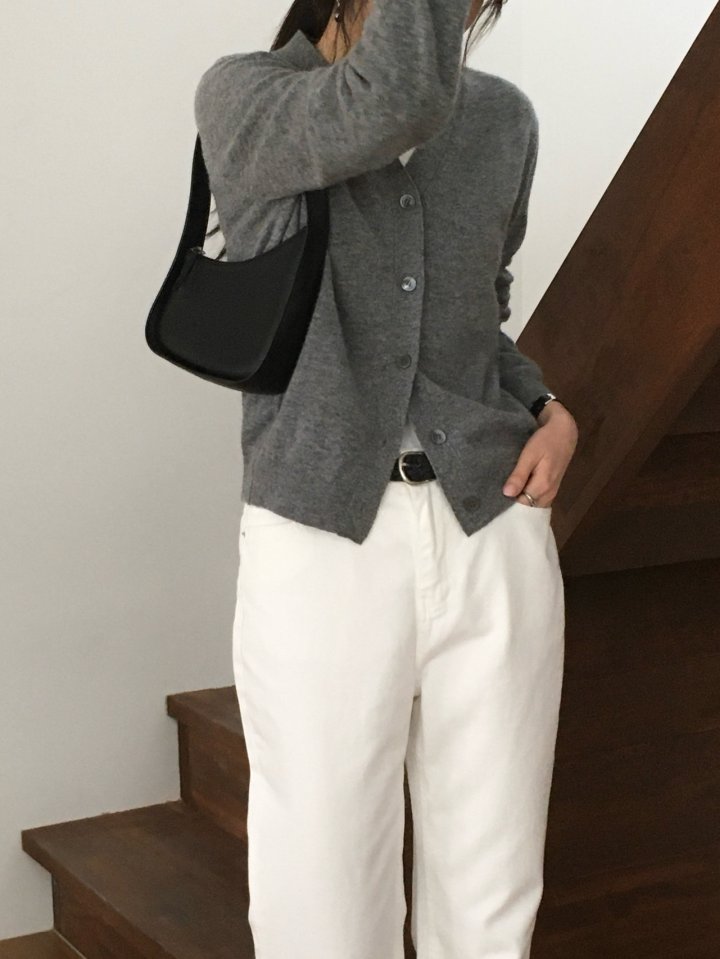 Moani - Korean Women Fashion - #vintagekidsstyle - Till High Slim Denim Pants - 3