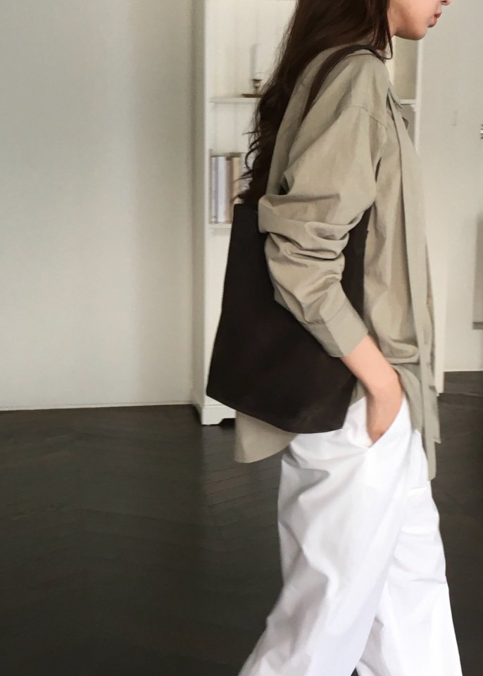 Moani - Korean Women Fashion - #womensfashion - Misty Over Tie Shirt - 8