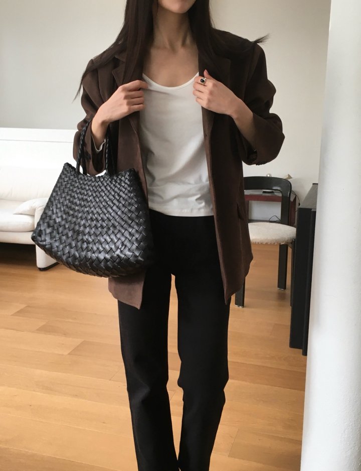 Moani - Korean Women Fashion - #womensfashion - French Suede Over Jacket - 10
