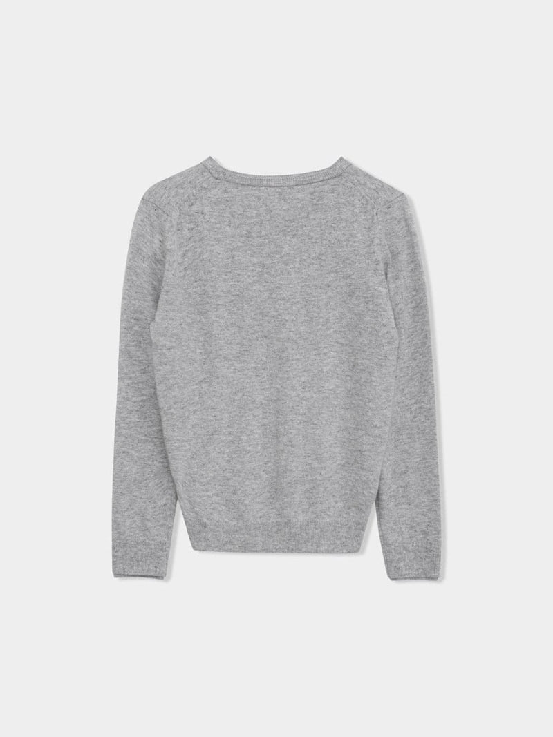 Moani - Korean Women Fashion - #womensfashion - Wool Cashmere Double Lipped Round Neck Knit Pullover - 12