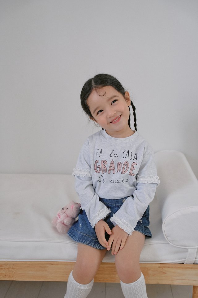 Momo Ann - Korean Children Fashion - #childofig - Layered Tee - 11