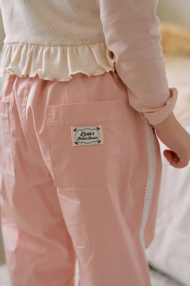 Momo Ann - Korean Children Fashion - #childrensboutique - Cotton String Pants - 4