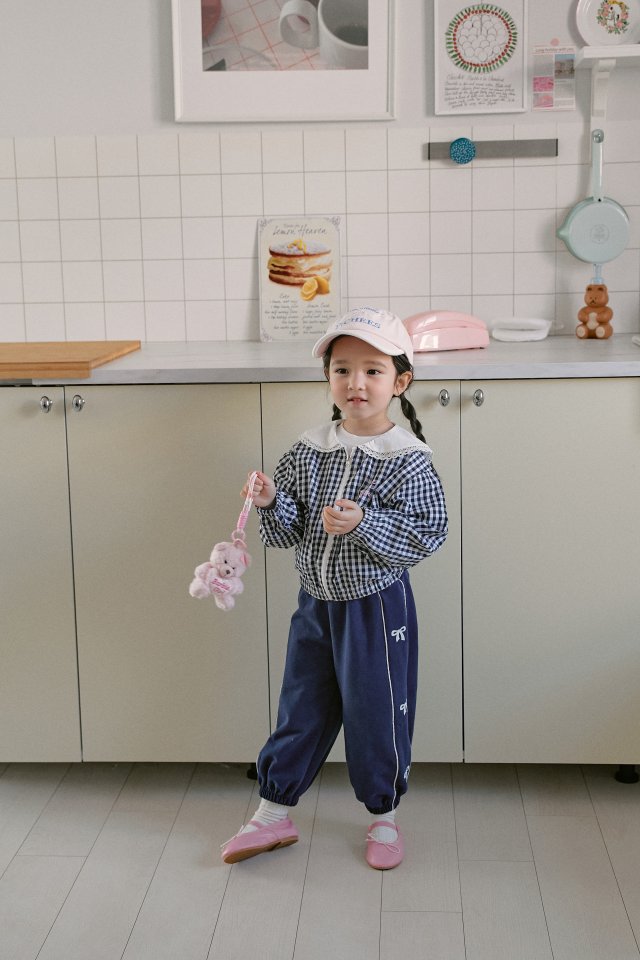 Momo Ann - Korean Children Fashion - #discoveringself - Check Jacket - 9