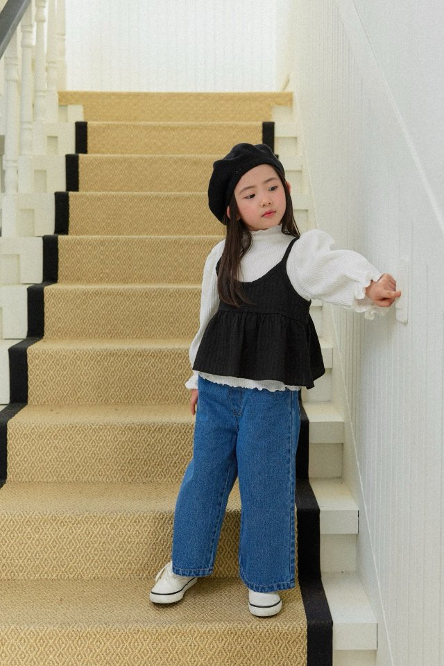 Mon Atelier - Korean Children Fashion - #Kfashion4kids - Layered Bustier - 5