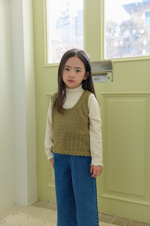Mon Atelier - Korean Children Fashion - #childofig - Scallop Vest - 9