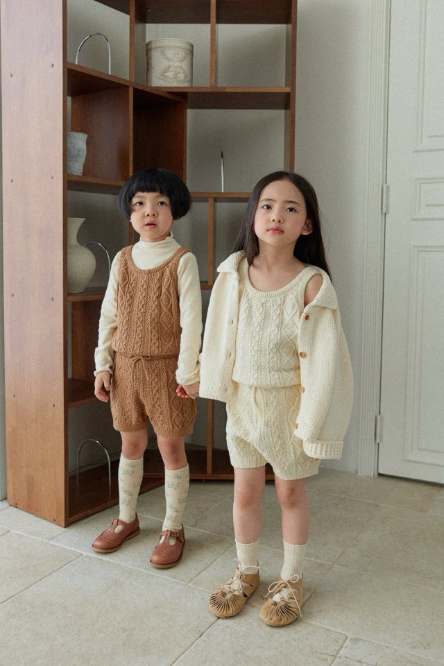 Mon Atelier - Korean Children Fashion - #childofig - Sprout Cardigan - 5