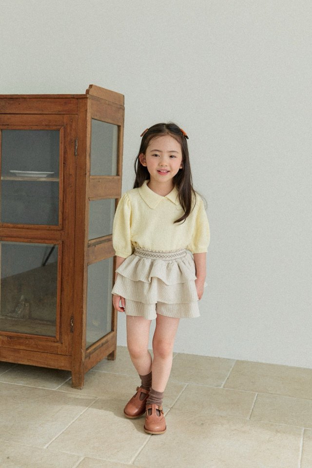 Mon Atelier - Korean Children Fashion - #childrensboutique - Macaron Knit Top - 7