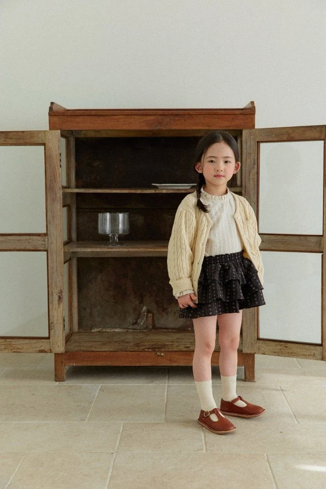 Mon Atelier - Korean Children Fashion - #childrensboutique - Cable Cardigan - 5